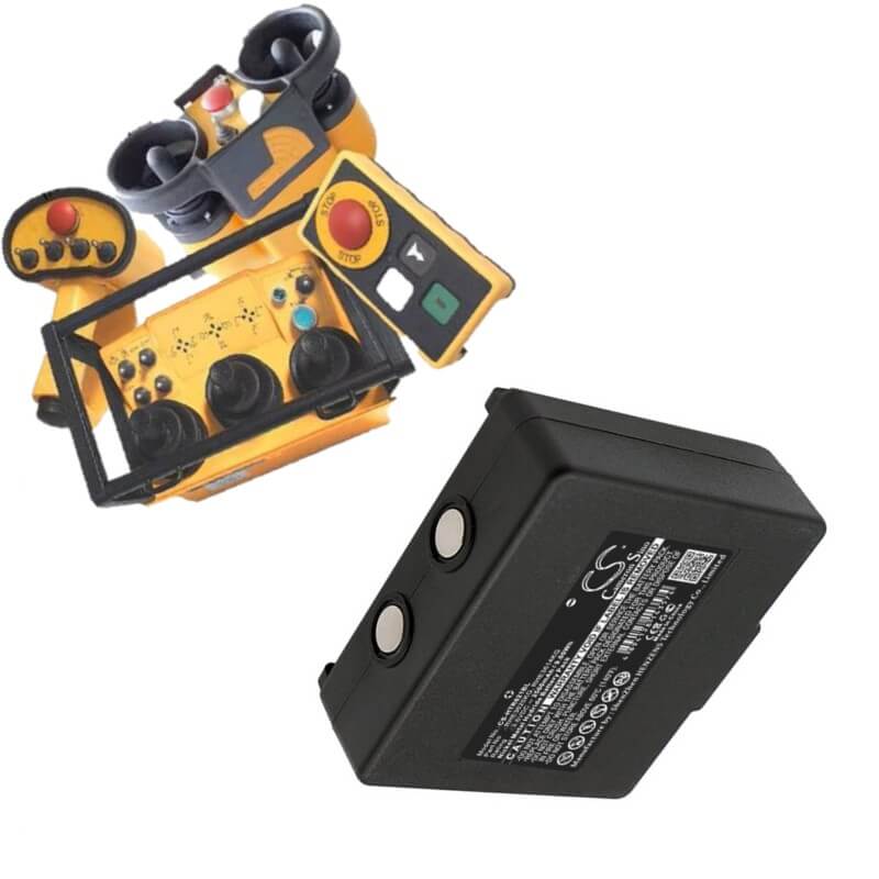 2500mah, Crane Remote Battery For Abitron, Hetronic, Mini, Mini Ex2-22 3.6v, 9.00wh Crane Remote Control Cameron Sino Technology Limited