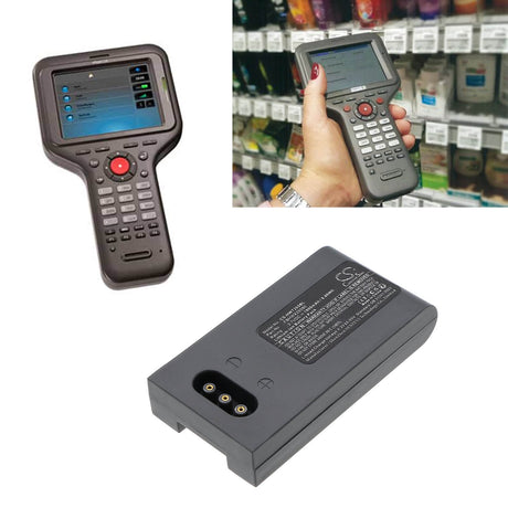 3.7V, Li-ion, 1800mAh, Barcode Scanner battery fits Hoft & Wessel, Fbhwx26580, Hw19200, Skeye.allegro, 6.66Wh Barcode Scanner Cameron Sino Technology Limited