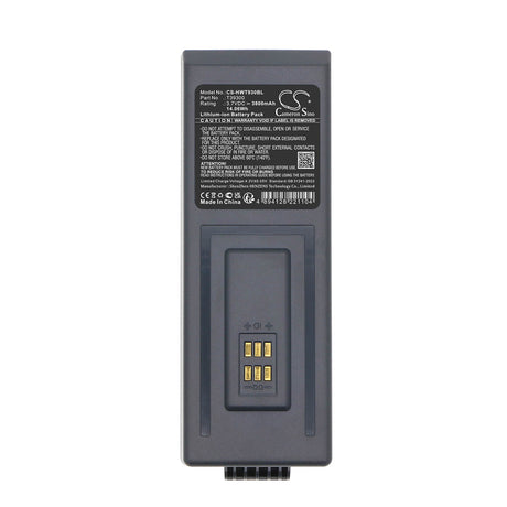 3.7V, Li-ion, 3800mAh, Barcode Scanner battery fits Hoft & Wessel, T39300, allegro LSi, HW 19270, 14.06Wh Barcode Scanner Cameron Sino Technology Limited