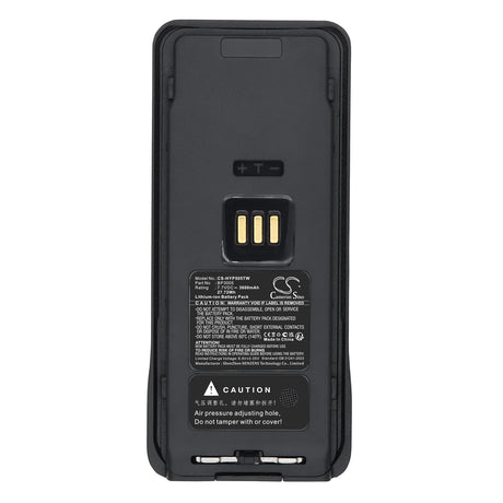 7.7V, Li-ion, 3600mAh, Two-Way Radio battery fits Hytera, BP3005, HP505, HP565, 27.72Wh Two-Way Radio Cameron Sino Technology Limited