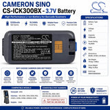 Barcode Scanner Battery For Intermec Ck3, Ck3a, Ck3X 3.7v, 5200mah - 19.24wh Barcode Scanner Cameron Sino Technology Limited