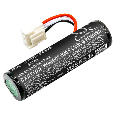 3.7V, Li-ion, 2600mAh, Payment Terminal battery fits Ingenico, F12432566, Move 5000 3g Bluetooth, Move 5000 3g Wifi Bluetooth, 9.62Wh Payment Terminal Cameron Sino Technology Limited