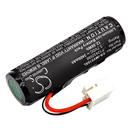 3.7V, Li-ion, 3400mAh, Payment Terminal battery fits Ingenico, F12432566, Move 5000 3g Bluetooth, Move 5000 3g Wifi Bluetooth, 12.58Wh Payment Terminal Cameron Sino Technology Limited