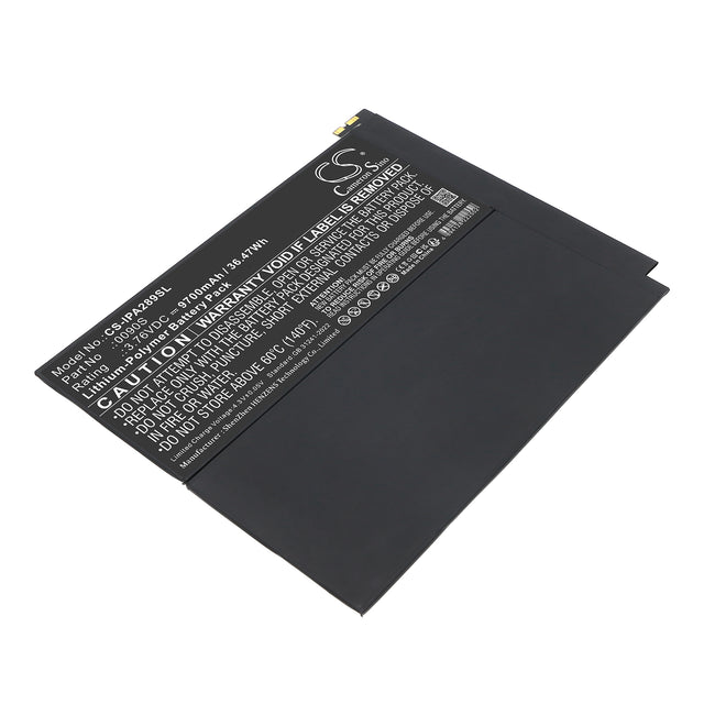 3.76V, Li-Polymer, 9700mAh, Tablet battery fits Apple, 0090S, A2898, A2899, 36.47Wh Tablet Cameron Sino Technology Limited