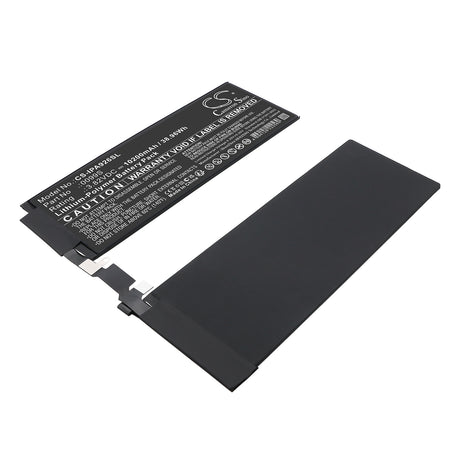 3.82V, Li-Polymer, 10200mAh, Tablet battery fits Apple, 0099S, A2925, A2926, 38.96Wh Tablet Cameron Sino Technology Limited