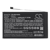 3.8V, Li-Polymer, 4650mAh, Mobile, SmartPhone battery fits Apple, NA247, A3082, A3289, 17.67Wh Mobile, SmartPhone Cameron Sino Technology Limited