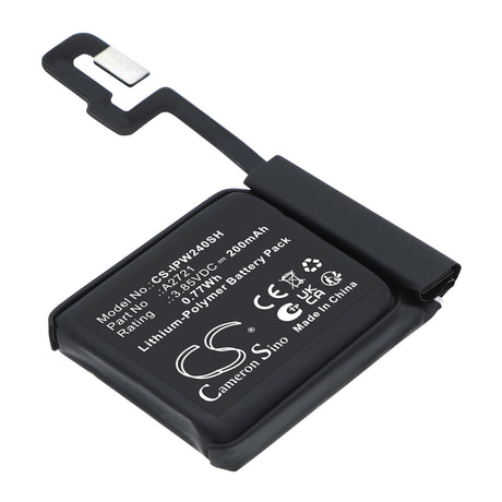 3.85V, Li-Polymer, 200mAh, Smartwatch battery fits Apple, A2721, Watch SE 2 40mm, 0.77Wh Smartwatch Cameron Sino Technology Limited