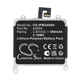 3.85V, Li-Polymer, 560mAh, Smartwatch battery fits Apple, A2956, A2686, A2887, 2.16Wh Smartwatch Cameron Sino Technology Limited
