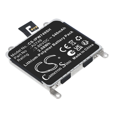 3.86V, Li-Polymer, 540mAh, Smartwatch battery fits Apple, A2749, A285, A2622, 2.08Wh Smartwatch Cameron Sino Technology Limited