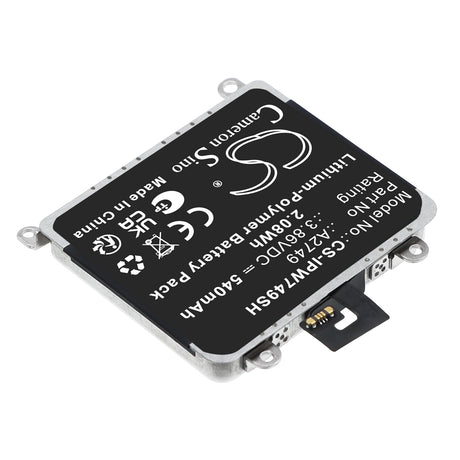 3.86V, Li-Polymer, 540mAh, Smartwatch battery fits Apple, A2749, A285, A2622, 2.08Wh Smartwatch Cameron Sino Technology Limited