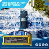 3.85V, Li-Polymer, 2600mAh, Speaker battery fits JBL, GSP982752 1S2P, Grip, 10.01Wh Speaker Cameron Sino Technology Limited