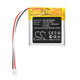 3.8V, Li-Polymer, 650mAh, Wireless Headset battery fits JBL, GSP583028, Tune 520 BT, 2.47Wh Wireless Headset Cameron Sino Technology Limited