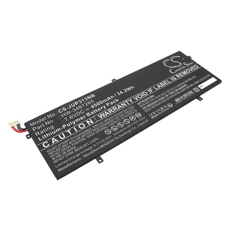 7.6V, Li-Polymer, 4500mAh, Notebook, Laptop battery fits Trekstor, Hw-3487265, Primebook C11, 34.2Wh Notebook, Laptop Cameron Sino Technology Limited