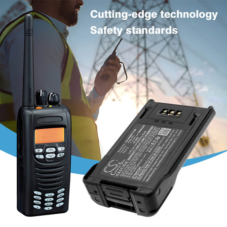 7.4V, Li-ion, 2500mAh, Two-Way Radio battery fits Kenwood, Knb-47l, Nx-200, Nx-300, 18.5Wh Two-Way Radio Cameron Sino Technology Limited