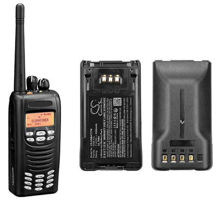 7.4V, Li-ion, 3350mAh, Two-Way Radio battery fits Kenwood, KNB-47L, NX-200, NX-300, 24.79Wh Two-Way Radio Cameron Sino Technology Limited
