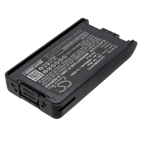7.4V, Li-ion, 2000mAh, Two-Way Radio battery fits Kenwood, Knb-24l, Nx-220, Nx-320, 14.8Wh Two-Way Radio Cameron Sino Technology Limited