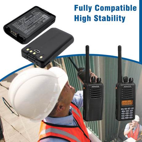 7.4V, Li-ion, 2000mAh, Two-Way Radio battery fits Kenwood, Knb-24l, Nx-220, Nx-320, 14.8Wh Two-Way Radio Cameron Sino Technology Limited