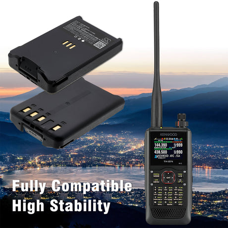 7.4V, Li-ion, 1800mAh, Two-Way Radio battery fits Kenwood, KNB-74L, TH-D74, TH-D74A, 13.32Wh Two-Way Radio Cameron Sino Technology Limited