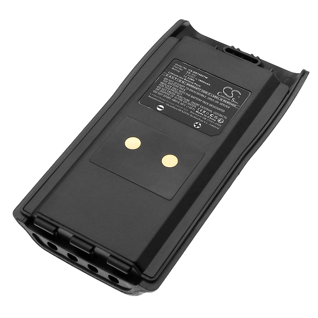 7.4V, Li-ion, 1800mAh, Two-Way Radio battery fits Kirisun, KB-36C, PT6500, PT-6500, 13.32Wh Two-Way Radio Cameron Sino Technology Limited
