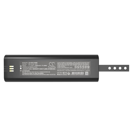 11.1V, Li-ion, 6800mAh, Medical battery fits Kaixin, HYLB-1676, RKU10, RKU10 veterinary ultrasound ma, 75.48Wh Medical Cameron Sino Technology Limited (Medical)