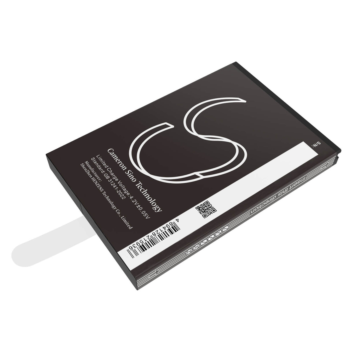 3.7V, Li-ion, 4950mAh, Payment Terminal battery fits Szzt, 1icp7/60/90, Ks8223, 18.32Wh Payment Terminal Cameron Sino Technology Limited