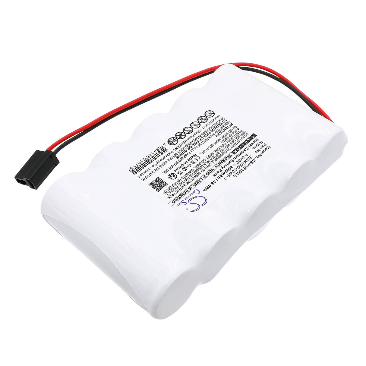 6.0V, Ni-CD, 8000mAh, Emergency Lighting battery fits Kaufel, Bgn7000-5dwp-t, 2006, 48.0Wh Emergency Lighting Cameron Sino Technology Limited