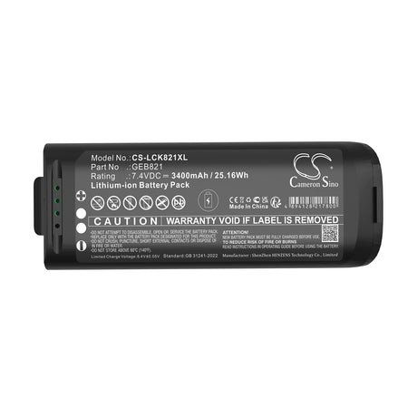 7.4V, Li-ion, 3400mAh, Equipment, Survey, Test battery fits Leica, 879638, Blk2go, Blk2go Handheld Imaging Laser, 25.16Wh Equipment, Survey, Test Cameron Sino Technology Limited