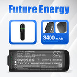 7.4V, Li-ion, 3400mAh, Equipment, Survey, Test battery fits Leica, 879638, Blk2go, Blk2go Handheld Imaging Laser, 25.16Wh Equipment, Survey, Test Cameron Sino Technology Limited