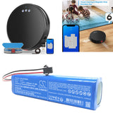 12.8V, LiFePO4, 4000mAh, Vacuum battery fits Lefant, TB12040F-P130A, LS1, U180, 51.2Wh Vacuum Cameron Sino Technology Limited