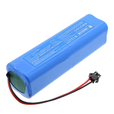 12.8V, LiFePO4, 4000mAh, Vacuum battery fits Lefant, TB12040F-P130A, LS1, U180, 51.2Wh Vacuum Cameron Sino Technology Limited