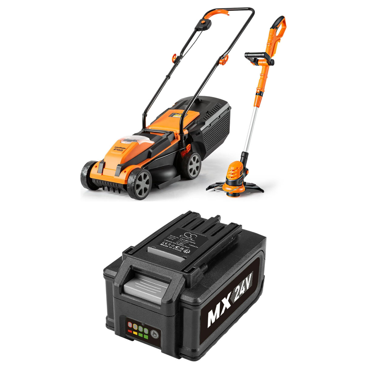 24.0V, Li-ion, 1300mAh, Lawn Mowers battery fits Lawnmaster, 24lb1304, 20vmwgt, 24vmwbl, 31.2Wh Lawn Mowers Cameron Sino Technology Limited