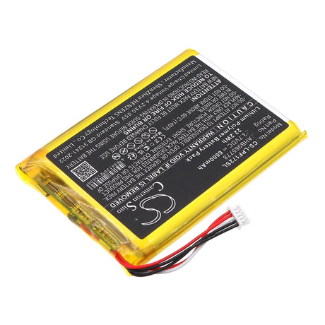 3.7V, Li-Polymer, 6000mAh, BabyPhone battery fits Leapfrog, Ahb965778, Lf1726-2fhd Baby Monitor, Lf1726fhd Baby Monitor, 22.2Wh BabyPhone Cameron Sino Technology Limited