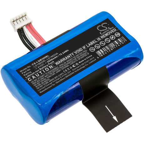 7.4V, Li-ion, 2600mAh, Payment Terminal battery fits Kiosk, Newland, Landi, Ingenico, Pax, Ld18650d, Apos A8, 19.24Wh Payment Terminal Cameron Sino Technology Limited