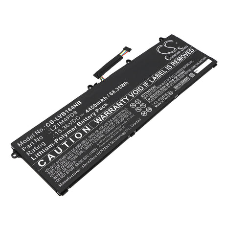 15.36V, Li-Polymer, 4450mAh, Battery fits Lenovo, Thinkbook 16 G4 Ara 21d10003kr, Thinkbook 16 G4 Ara 21d10012kr, 68.35Wh Notebook, Laptop Cameron Sino Technology Limited