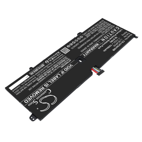 7.7V, Li-Polymer, 7650mAh, Notebook, Laptop battery fits Lenovo, 5B10T11585, Yoga C940-14IIL, Yoga C940-14IIL-81Q9, 58.91Wh Notebook, Laptop Cameron Sino Technology Limited