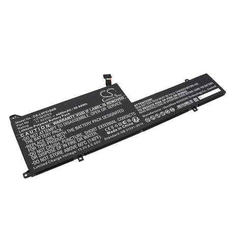 11.52V, Li-Polymer, 4400mAh, Notebook Battery fits Lenovo, Ideapad Flex 5 14abr8 82xx000d, Ideapad Flex 5 14abr8 82xx000v, 50.69Wh Notebook, Laptop Cameron Sino Technology Limited