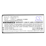 3.8V, Li-Polymer, 1200mAh, Cordless Phone battery fits Linkvil, BA30, Fanvil W610W, Fanvil W611W, 4.56Wh Cordless Phone Cameron Sino Technology Limited