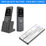 3.8V, Li-Polymer, 1200mAh, Cordless Phone battery fits Linkvil, BA30, Fanvil W610W, Fanvil W611W, 4.56Wh Cordless Phone Cameron Sino Technology Limited
