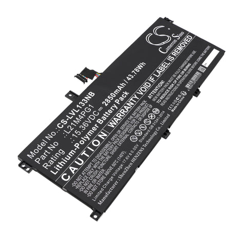15.36V, Li-Polymer, 2850mAh, Notebook Battery fits Lenovo, Thinkpad L13 Gen 3 21b3004kmy, Thinkpad L13 Gen 3 21b3004weq, 43.78Wh Notebook, Laptop Cameron Sino Technology Limited