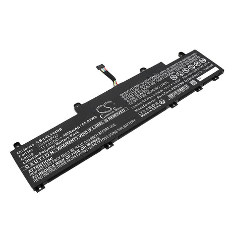 11.52V, Li-Polymer, 4850mAh, Notebook Battery fits Lenovo, Thinkpad C14 Gen 1 Chromebook, Thinkpad C14 Gen 1 Chromebook, 55.87Wh Notebook, Laptop Cameron Sino Technology Limited