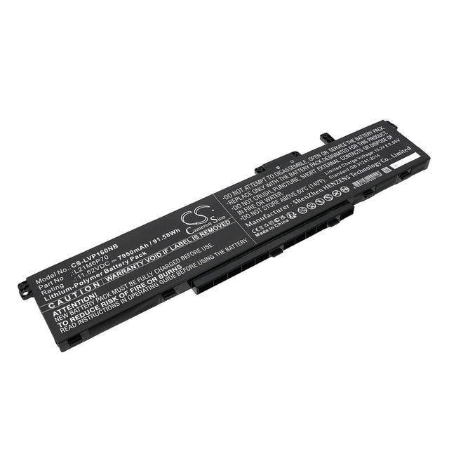 11.52V, Li-Polymer, 7950mAh, Notebook Battery fits Lenovo, Thinkpad P16 00cd 2022, Thinkpad P16 Gen1, 91.58Wh Notebook, Laptop Cameron Sino Technology Limited