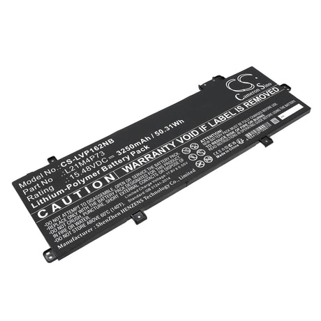 15.48V, Li-Polymer, 3250mAh, Notebook Battery fits Lenovo, Thinkpad P16s Gen 1(amd)21ck00, Thinkpad P16s Gen 1(amd)21ck00, 50.31Wh Notebook, Laptop Cameron Sino Technology Limited