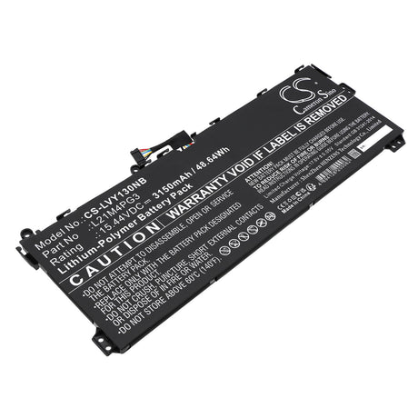 15.44V, Li-Polymer, 3150mAh, Notebook Battery fits Lenovo, Yoga 13w, 48.64Wh Notebook, Laptop Cameron Sino Technology Limited