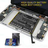 3.87V, Li-Polymer, 6400mAh, Tablet battery fits Lenovo, L21C2P32, Legion Y700, TB-9707F, 24.77Wh Tablet Cameron Sino Technology Limited