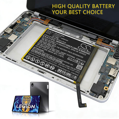3.87V, Li-Polymer, 6400mAh, Tablet battery fits Lenovo, L21C2P32, Legion Y700, TB-9707F, 24.77Wh Tablet Cameron Sino Technology Limited
