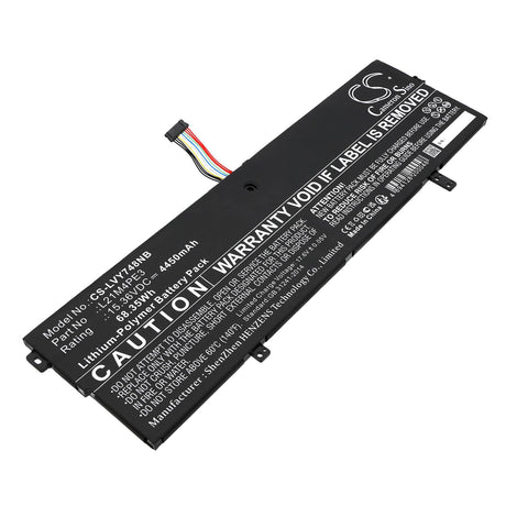 15.36V, Li-Polymer, 4450mAh, Notebook Battery fits Lenovo, L21b4pe2, Yoga 7 14arb7 82qf000dsp, 68.35Wh Notebook, Laptop Cameron Sino Technology Limited