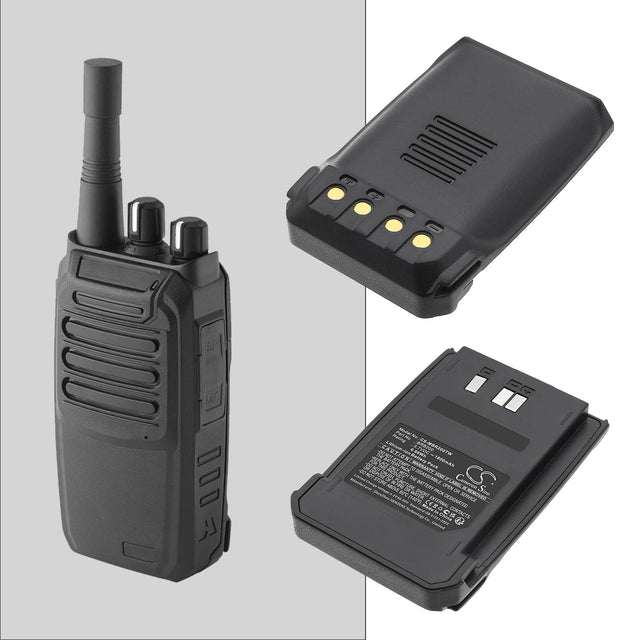 3.7V, Li-ion, 1800mAh, Two-Way Radio battery fits Midland, BRB200, BizTalk BR200, 6.66Wh Two-Way Radio Cameron Sino Technology Limited
