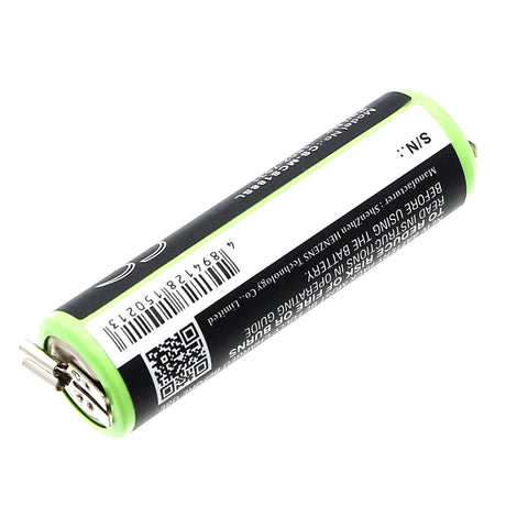 1.2V, Ni-MH, 2000mAh, Shaver battery fits Moser, Wella, 1590-7291, Chromini 1591, Chromini 1591b, 2.4Wh Shaver Cameron Sino Technology Limited