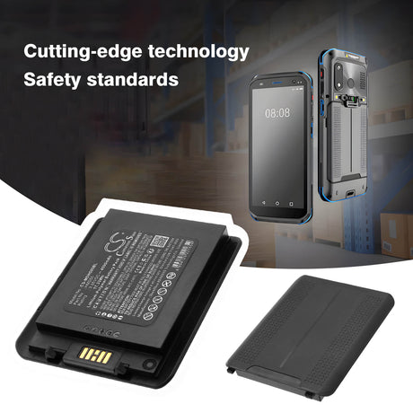 3.85V, Li-Polymer, 4500mAh, Barcode Scanner battery fits Mindeo, HMD50, M50, 17.33Wh Barcode Scanner Cameron Sino Technology Limited