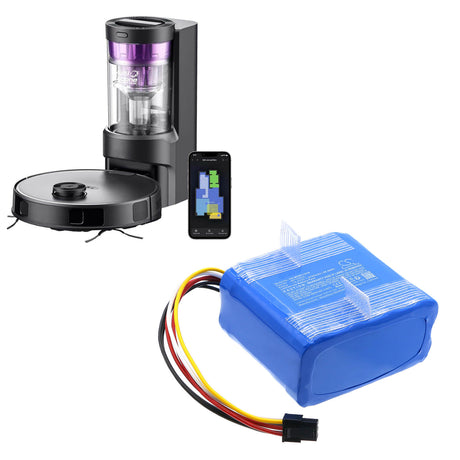 14.4V, Li-ion, 6700mAh, Vacuum battery fits Eta, BP14452C, 5241 Aurum, 6241 Aurum, 96.48Wh Vacuum Cameron Sino Technology Limited